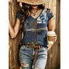 Womens V-Neck Short Sleeve Loose T-Shirt With Colorful Polka Dot Print Casual Oversized Top Daily Wear