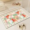 Toilet Moisture-wicking Slip-resistant Mat Toilet Shower Door Mat Floor Mat Simple Bathroom Mat Diatom Mud Cushion