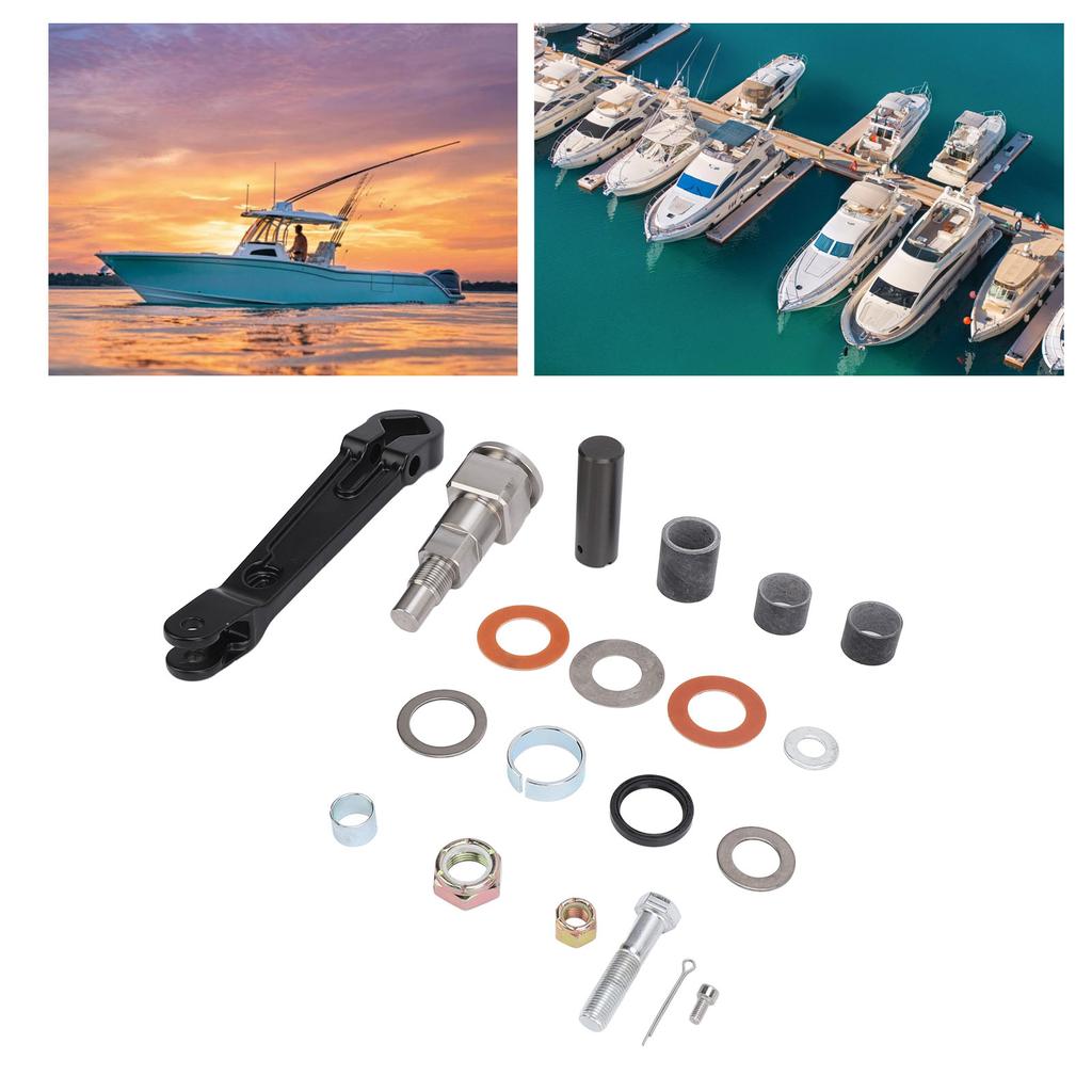Upper Gimbal Steering Arm Shaft Pin Long Lasting Use 866322A01 for MerCruiser Bravo Alpha One Gen 2 866718A01 98230A1