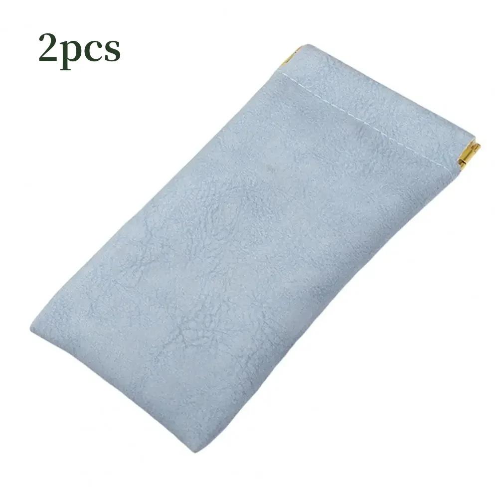 

2 шт. Портативные сумки для хранения очков - Автоматическая герметизация, водонепроницаемый протектор для очков, подходят для путешествий и использования на открытом воздухе