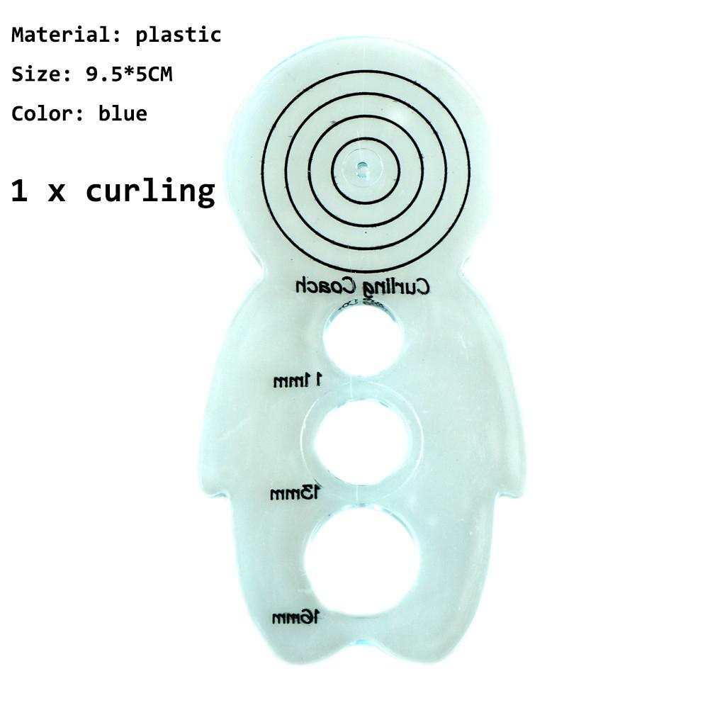 DIY Paper Crafts Quilling Rolling Tools Kit Mould Needles Tweezer Paper Decoration Random Color