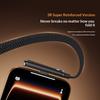 1.5m 240W 90 Degree Angled Type-C To Type-C Gaming Phone Charging Data Cable with Phone Stand