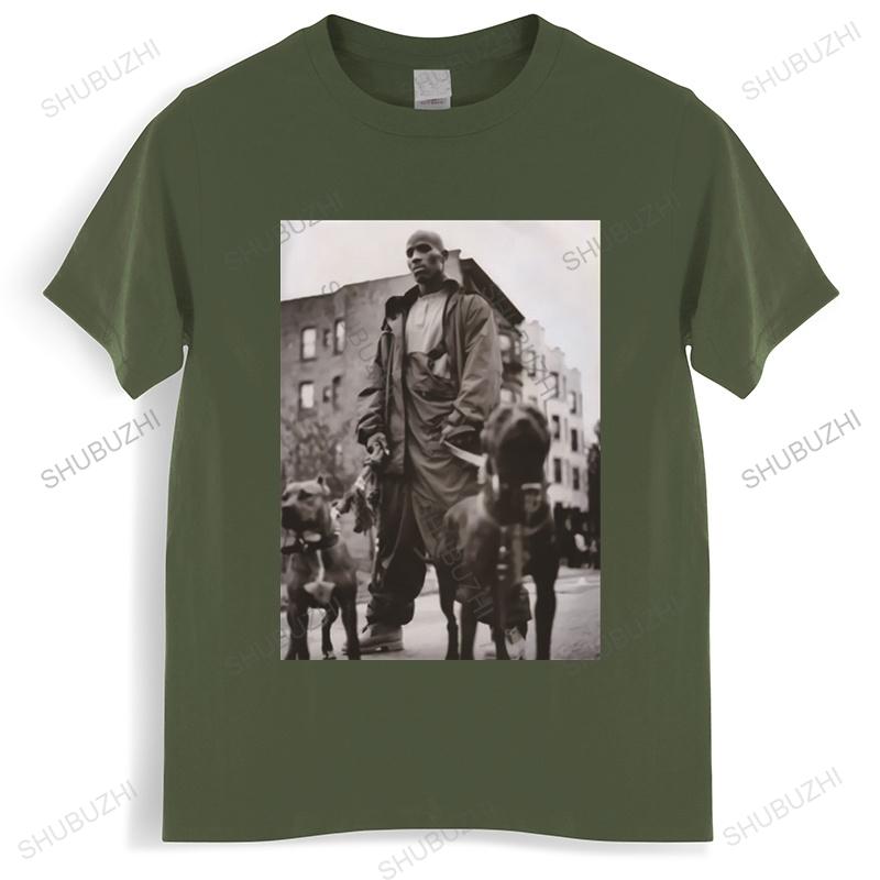 Classic Retro DMX T-shirt Harajuku American Rapper Funny Dark Man X Graphics Short Sleeve Men Hip Hop Style Tops Loose Clothes