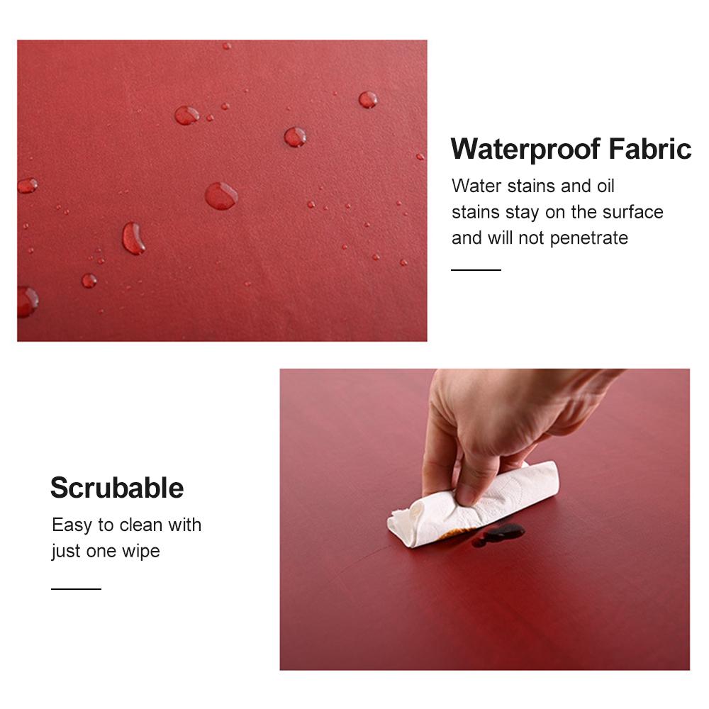 Table Cover Aoresac Home Outdoor Band Elastic 120cm * 60cm Waterproof and Dustproof Tablecloth For