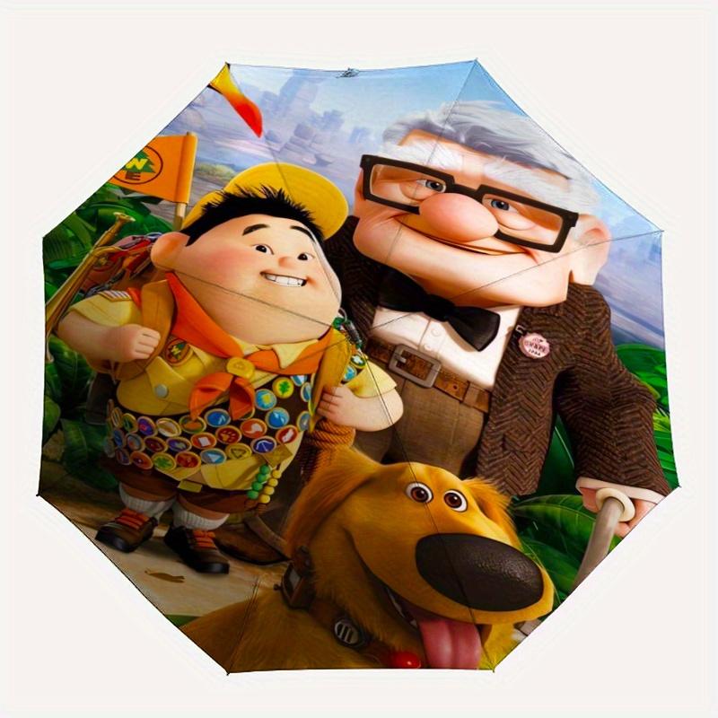 Carl & Russell Up House Balloons Automatic Opening and Closing Umbrella - Suitable for Various Occasions, Outdoor Activities, Lightweight an