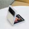 Luxury Case For Samsung Galaxy Z Flip 3 4 5G Funda Z Flip3 Clear PC Hard Shockproof Back Phone Coque Shell Marble