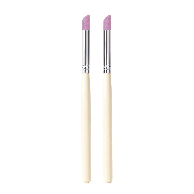 1/2Pcs Quartz Stone Scrub Nail File Rods Cuticle Remover Dead Skin Remover Pen Lightweight Portable Handy Use Manicure Tools