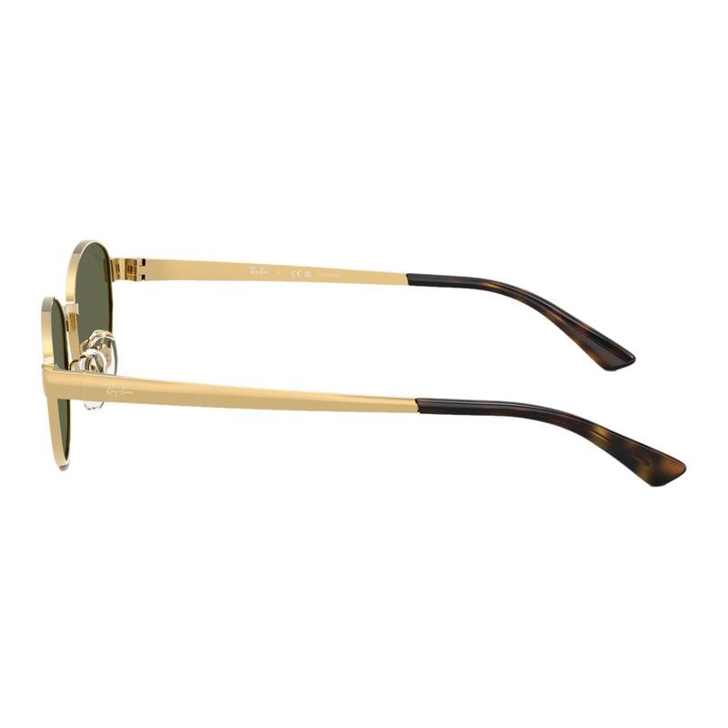 RAYBAN 3774D Personalized Design Metal Oval Sunglasses Unisex Couple Style Same Gold 001/9A 0RB3774D