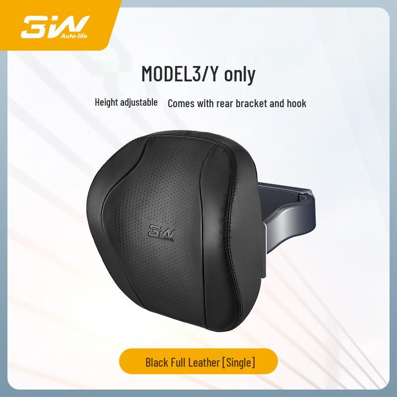 3W Adjustable Memory Foam Neck Pillow for Tesla Model Y & 3 Refreshed Version
