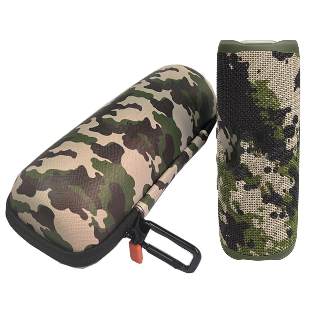 Hard Carrying Case Protective Camouflage Travel Storage Bag Anti-scratch Hard Shell Case Hard Case for JBL Flip 6/5/4 Speaker