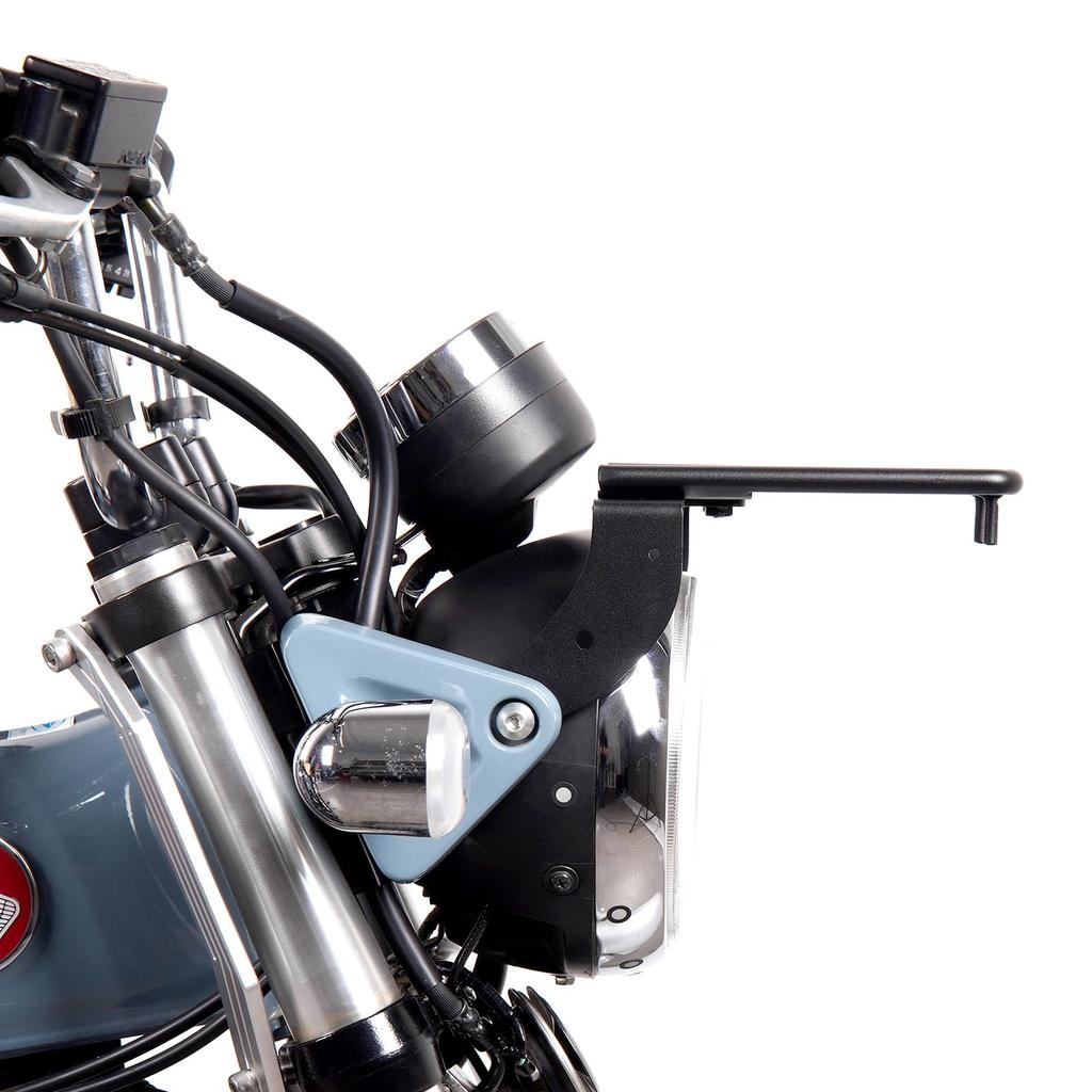Motorcycle Front Carrier for Dax Monkey and Rebel 500 Integrated Steel Front Carrier with Flat Design Motorcycle Cargo Exterior HI-LINE 125, 125,