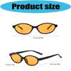 Modern Oval Design Sunglasses Lightweight PC Frame Sun Glasses Advanced Uv400 Protections Lens For Summer Outings