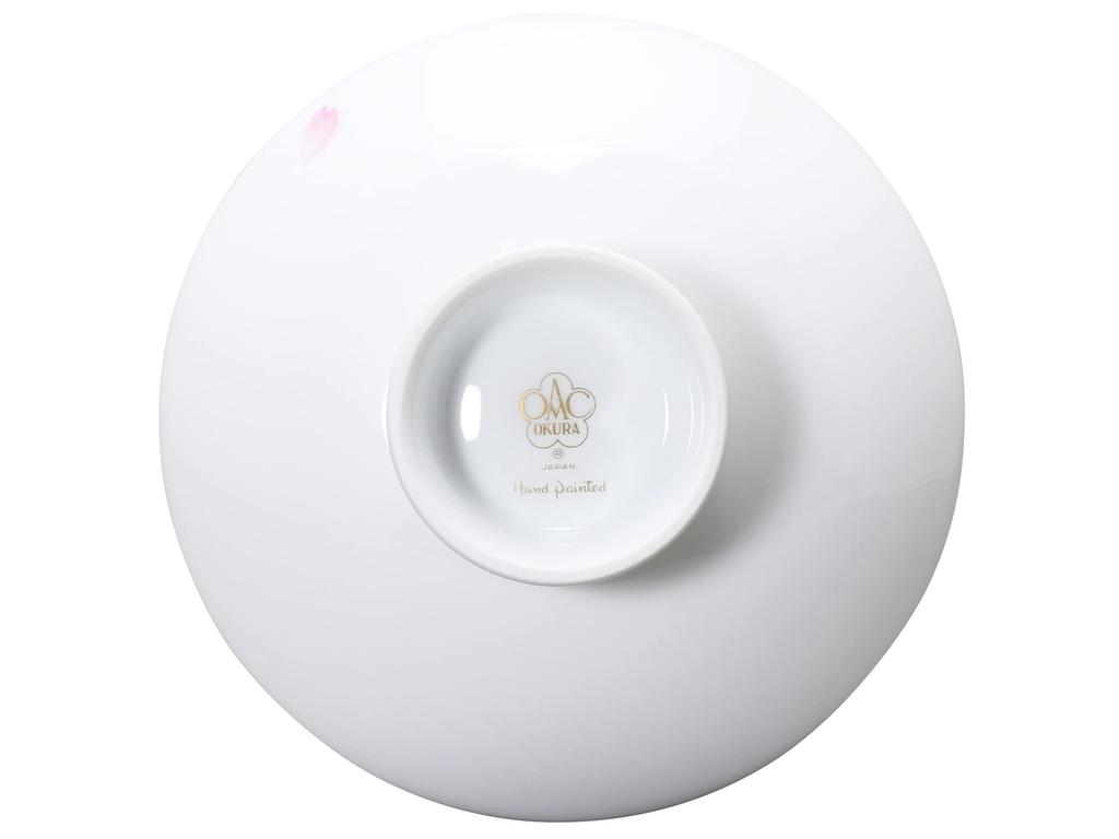 Okura Pottery [Hand-painted] Sakura No. 242 Sake Cup, Approx. 80cc, Made in Japan, 242S/C303