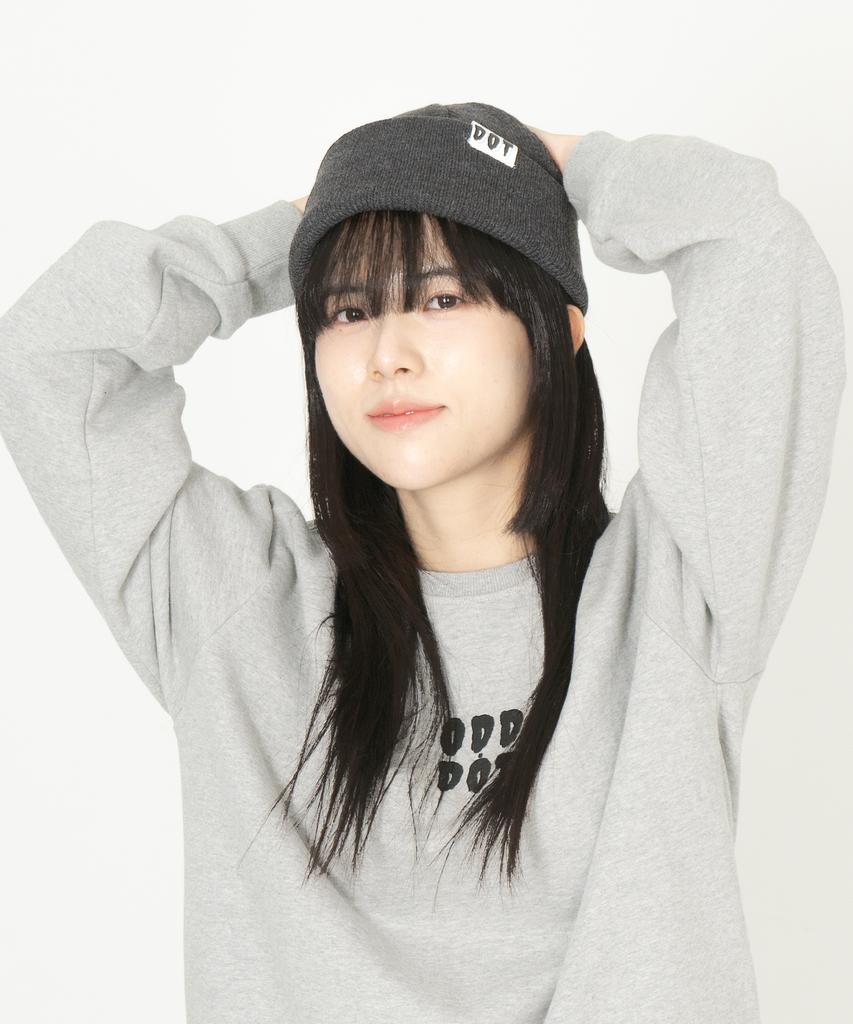 ODD DOT Logo Acrylic Beanie_Black