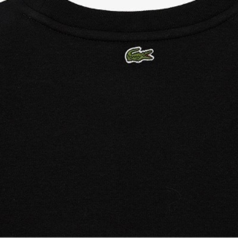 Lacoste Women S SignaTure PrinT ShorT Sleeve T ShirT Tf0854 54g 031