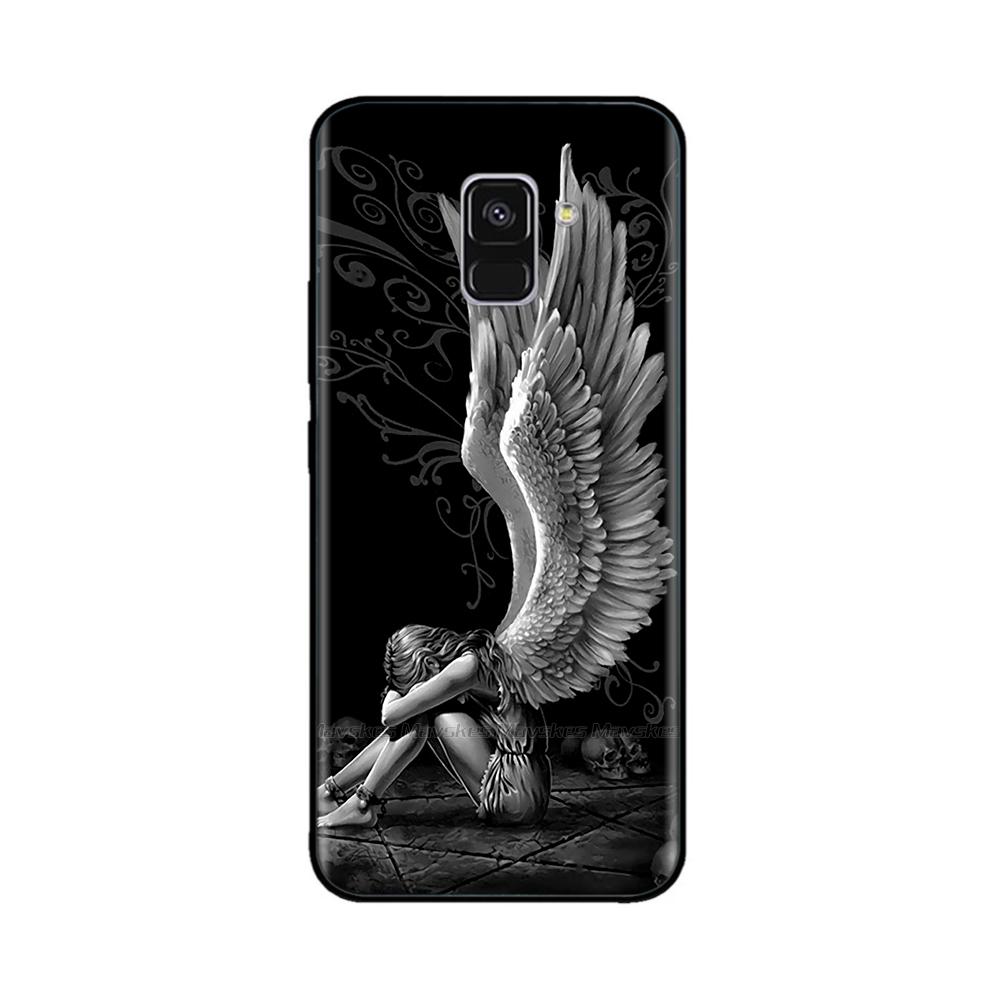 Für Samsung Galaxy A8 2018 Hülle Weiche TPU Handy Rückseite Für Samsung A8 Plus 2018 A730 Cover GalaxyA8 A 8 Silikon Stoßstange Hülle