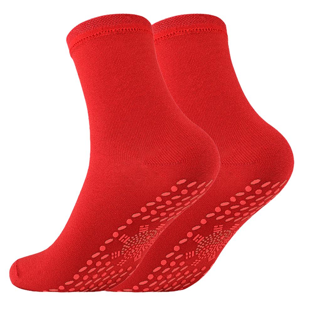 1-10pairs Tourmaline Self-Heating Socks Winter Warm Thermal Health Care Socks Slimming Health Short Sock Magnetic Therapy Sock