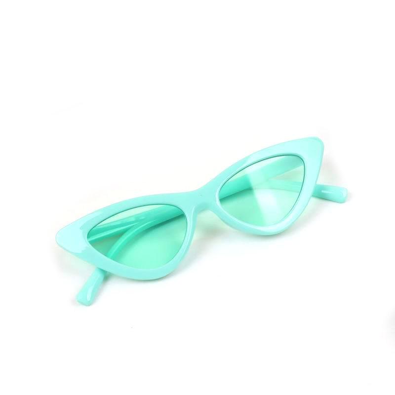 Lunettes de soleil tendance œil de chat pour enfants – Verres légèrement teintés, Style européen et américain à la mode