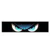 Car Front Windshield Decor Sticker 130x20cm Demon Eyes Pattern Vehicle Anti-Scratch Decal Universal Car Front Windshield Sticker