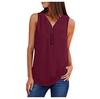 Womens Casual Vest Shirt Ladies V Neck Sleeveless Loose T-shirt Blouse Tee Top