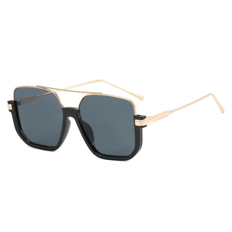 

Large frame sunglasses new square sunglasses fashionable and versatile glasses for women steam punk sunglasses for men UV400