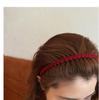 Autumn/Winter Non-Slip Flocked Headband with Teeth for Women - Frizzy Hair Organizer & Face Wash Hair Clip