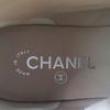 Great CHANEL sneakers Black Grey tweed Women 37 G30362 Used