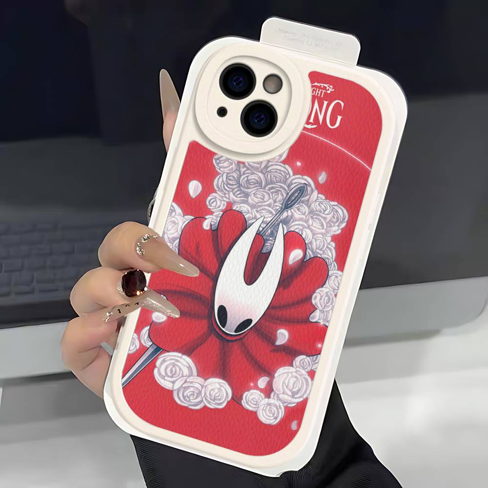 Game H-Hollow K-Knight S-Silksong Phone Case For IPhone 11 12 13 14 15 16 Pro Max Plus Leather Cover