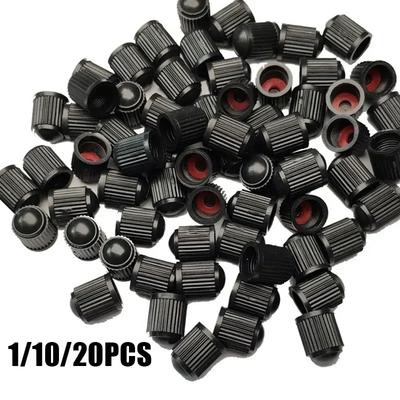 1/10/20PCS Car Tire Valve Plastic Bike Caps Dustproof Cover  For Car Motorbike Trucks BicycleAir Valve Caps Airtight Cover