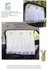 Double Layer Sunshade Curtain for Car Side Windows - Baby Sun Protection & Heat Insulation
