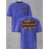 Men's T-shirt Washed Cotton, Vintage Casual Pattern Printed Loose and Comfortable Bottomed Shirt, Suitable for Daily Leisure, a Must for Gifts
