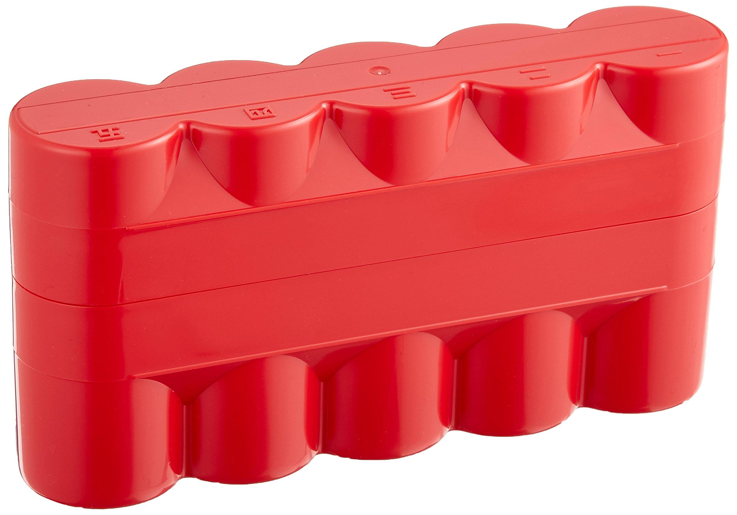 

JCH 120 (120) dedicated film case for 5 rolls, red JFC1205RD