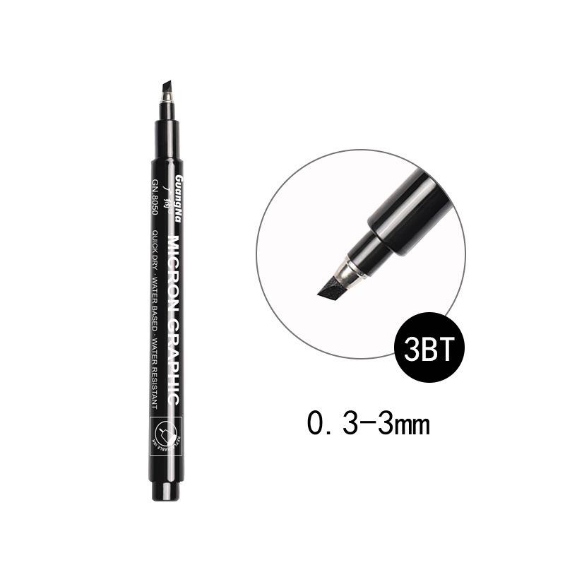 Guangna 8050 Needle Point Archival Ink Pen Set for Sketching and Outlining