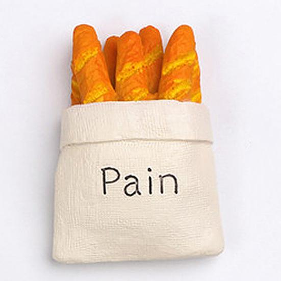 Αυτοκόλλητο σε σχήμα ψωμιού Φορητό Μαγνητικό χαριτωμένο Ψυγείο μαγνήτη για Ψυγείο Κουζίνας