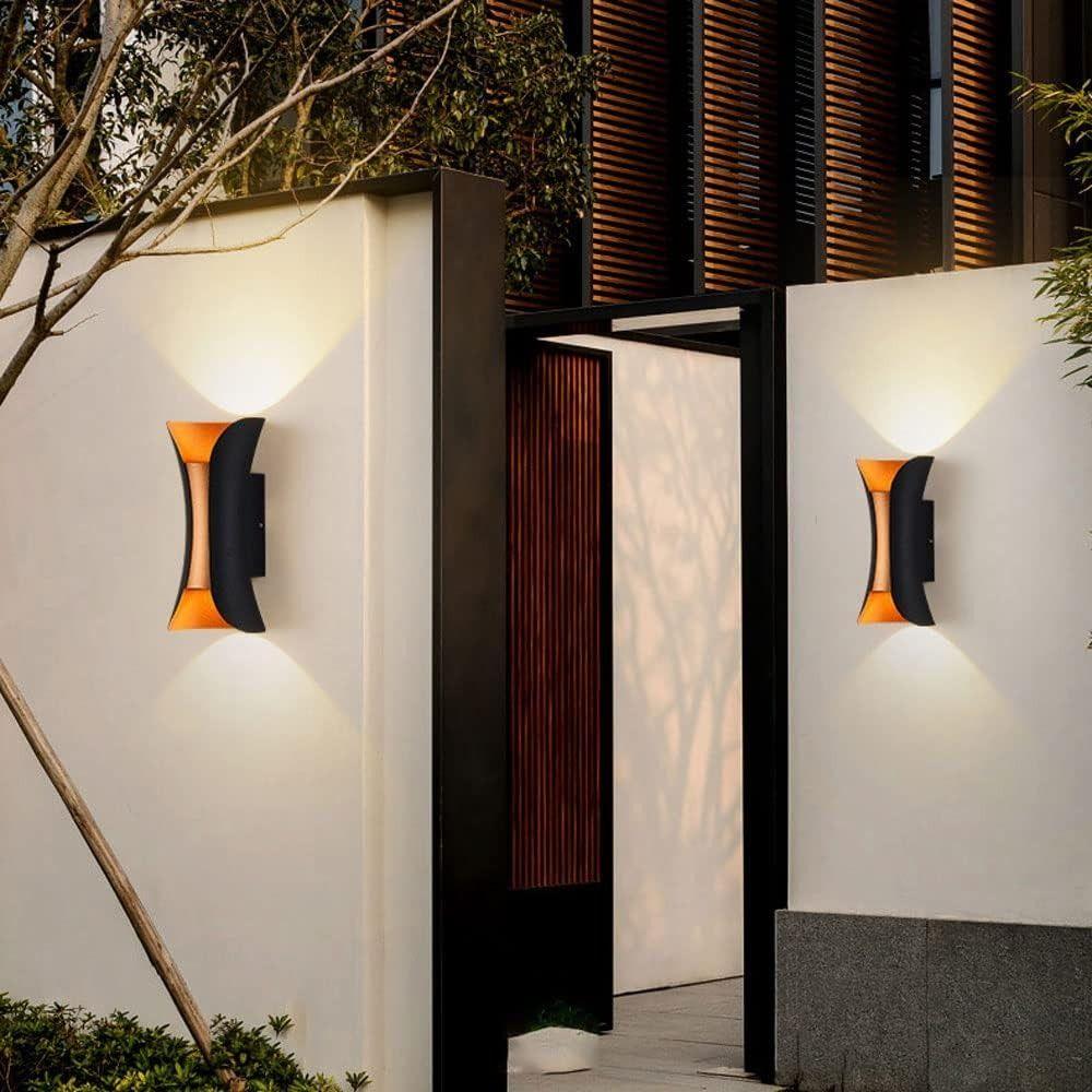 Wireless Outdoor Wall Light Creative Wall Sconce Lamp Minimalist Bedside Lamp  Staircase Lighting