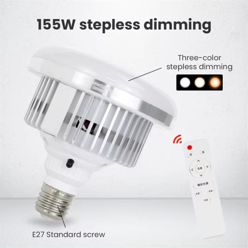 Photography led light lamp 3200-5500k dimmable stepless lights with remoter control for studio fill lights