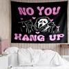 1PC Ghostface Greetings Poster K-pop music group Tapestry Accessories for Bedroom,Livingroom, dormitory Room Wall Decor Fan Birthday Gifts