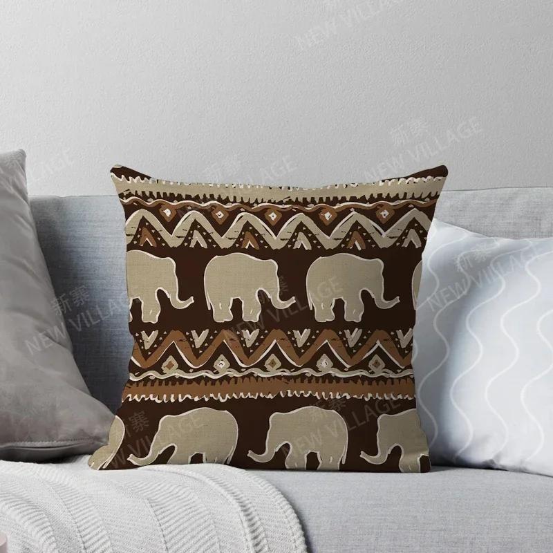 Fall Home Decor Autumn Living Room Throw Pillow Cover Sofa Boho Cushion Cover Morocco