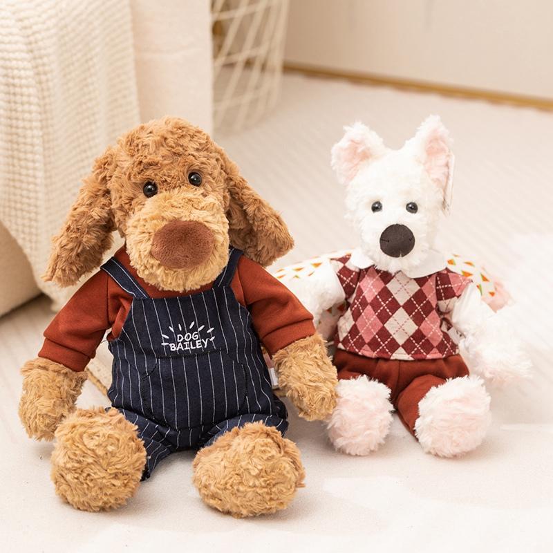 Niedliches Anime-Plüschtier Bailey, weich und bequem, ideal als Deko-Geschenk für Mädchen