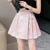 Spring Autumn New Fashion Elegant High Waist Horse Face Skirt Casual Versatile Western Style New Chinese Women's Clothing Skirts