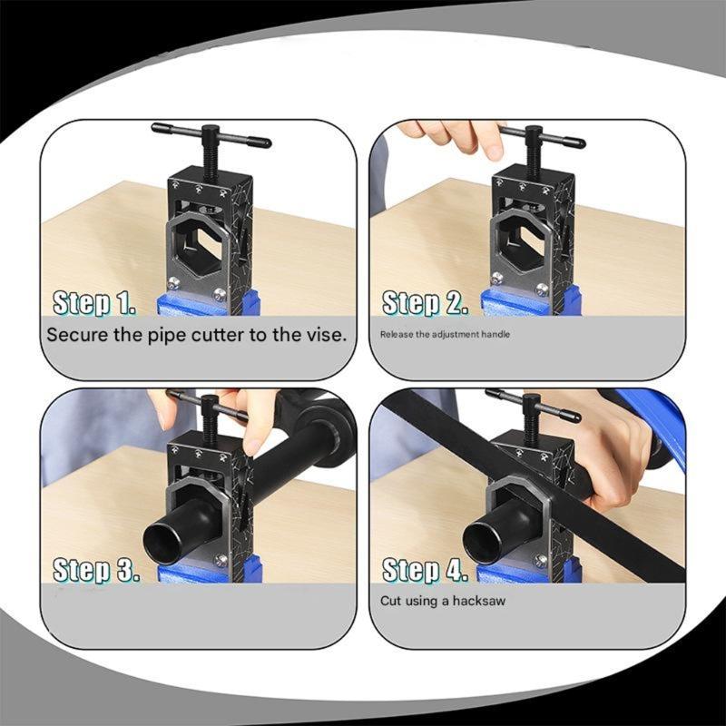 Lightweight Cycling Handlebar Fork Seatpost Tube Cutter Strong Metal Bike Cutter Guide For Road And Mountain Bikes