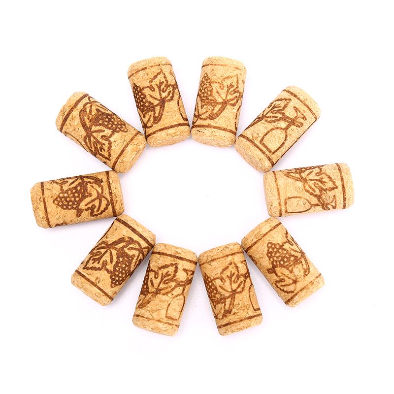 10ks zátkové zátky na víno Opakovaně použitelná funkční přenosná uzavírací zátka na láhve vína