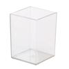 Pen Holder Stand Transparent Visible Large Capacity Stationery Makeup Brush Pencil Storage Box
