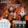 Miniature Ghost Figurines Glow Dark Halloween Decorations Assorted Glow Dark Mini Ghost Figurines for Halloween Party Favors
