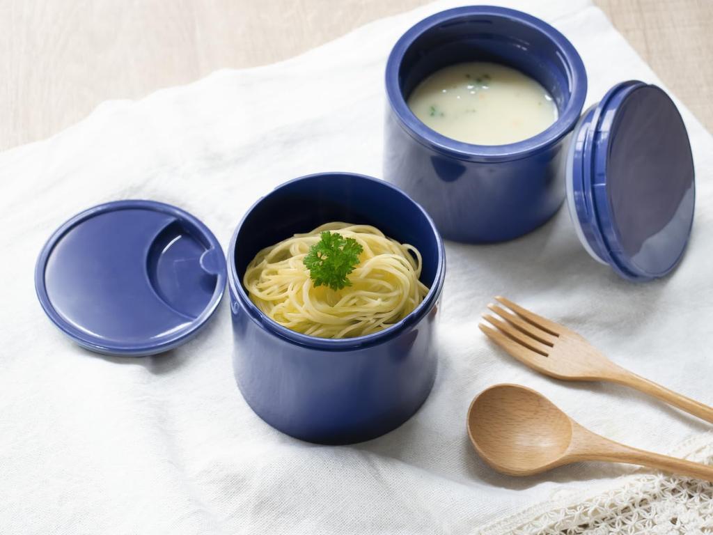Skater Cold Noodle Lunch LRTM8 Box, White,