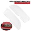 Left Right Car Headlight Light Lens Covers for BMW 3 Series E46 318i 320i 325i 4 Doors Sedan 2002-2005 Headlight Lamp Cover