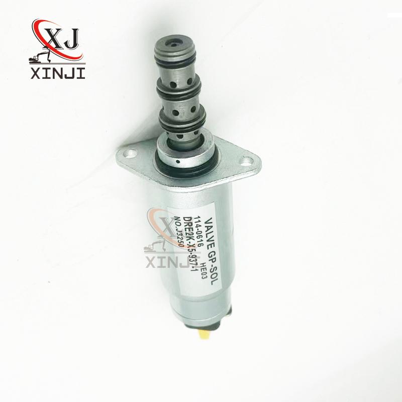 1140616 Excavator Parts E330C Hydraulic Pump Solenoid Valve 114-0616