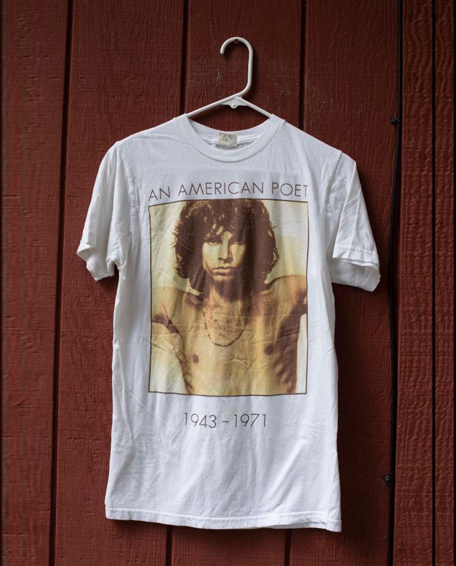 The Doors Джим Моррисон Американский поэт Унисекс футболка Полный размер от S до 5XL UB144 S