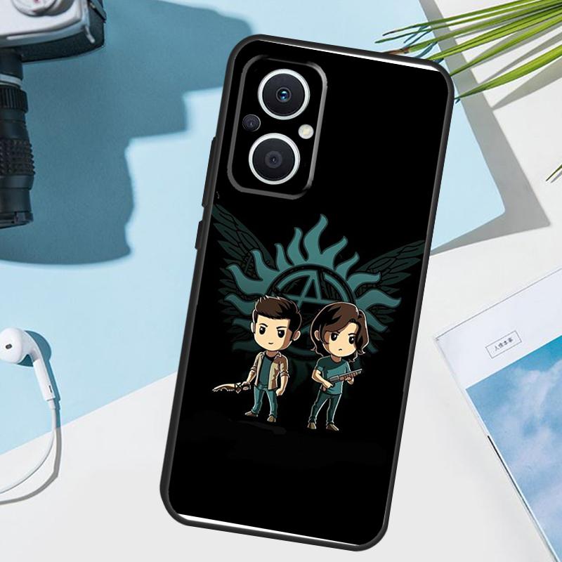 

Supernatural TV Show Cover For OPPO Reno 12F 11F 13F 14F 8T 7 8 Lite 10 11 12 13 14 OPPO Find X9 X8 X6 X5 Pro Case OPPO Reno12