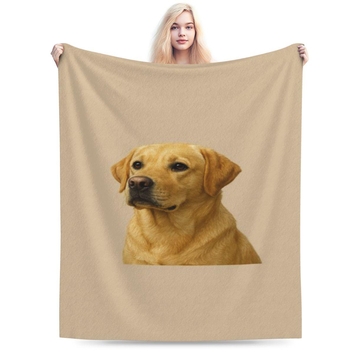 

Realistic Labrador Portrait Personalized Comfortable Party An UltraSoft Micro Fleece Blanket 75x100cm 30x40in